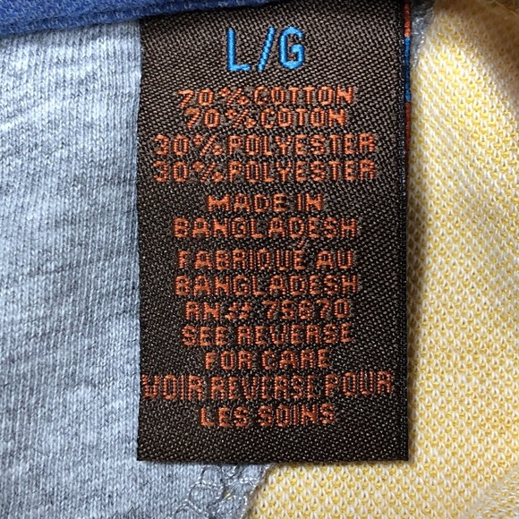 James Tattersall Polo Shirt Men Large Yellow Golf Activewear Dadcore - Picture 5 of 8